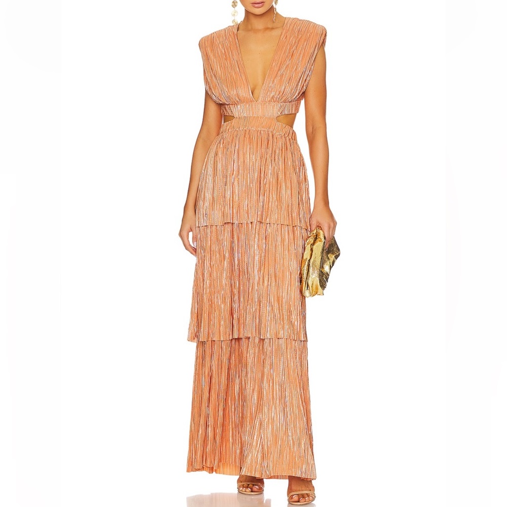 NWT Peach Sabina Musayev Sabina Dress - Medium